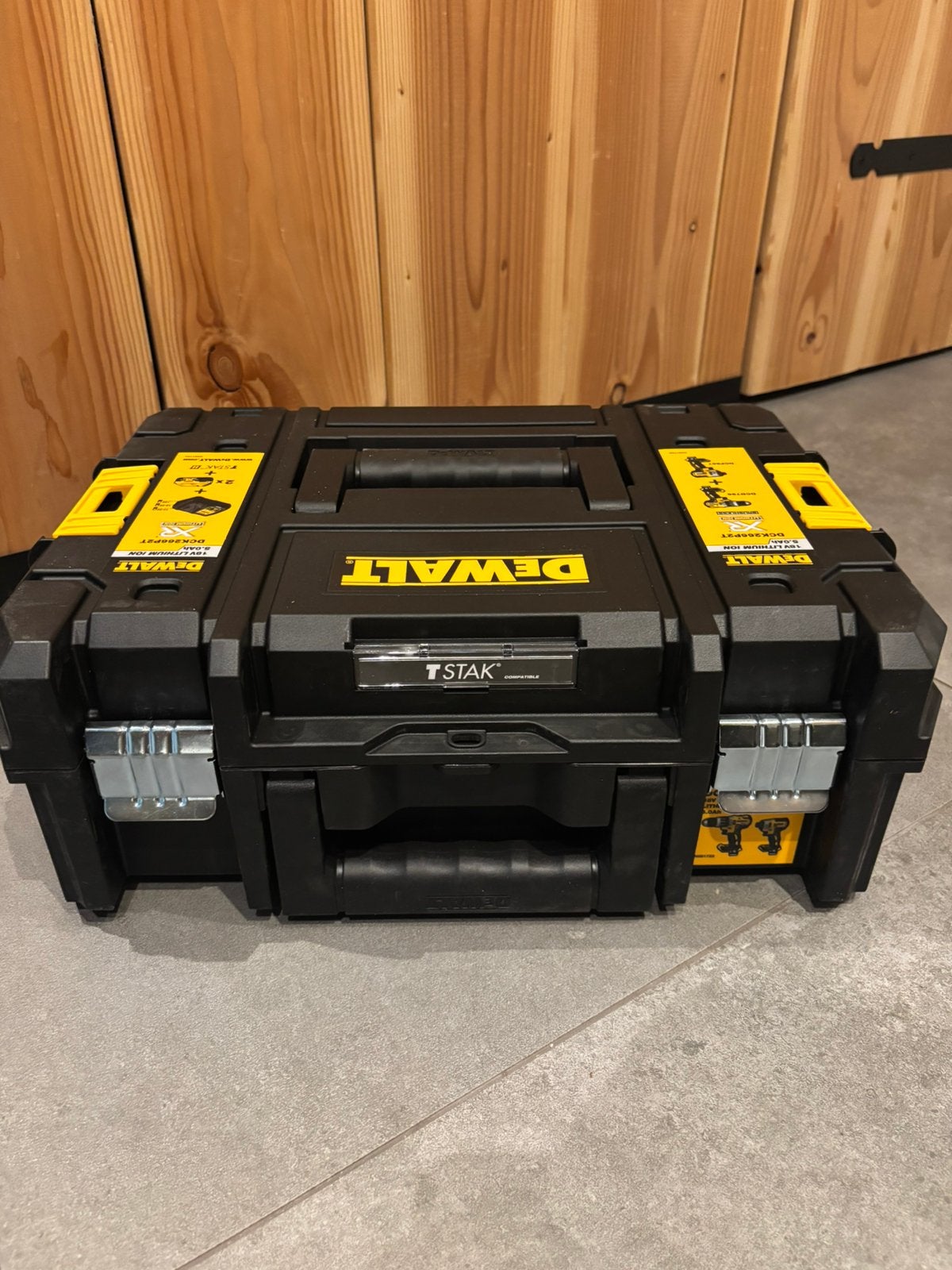Dewalt Tstak koffer voor accuboor en slagschroef, Ophalen of Verzenden, Nieuw