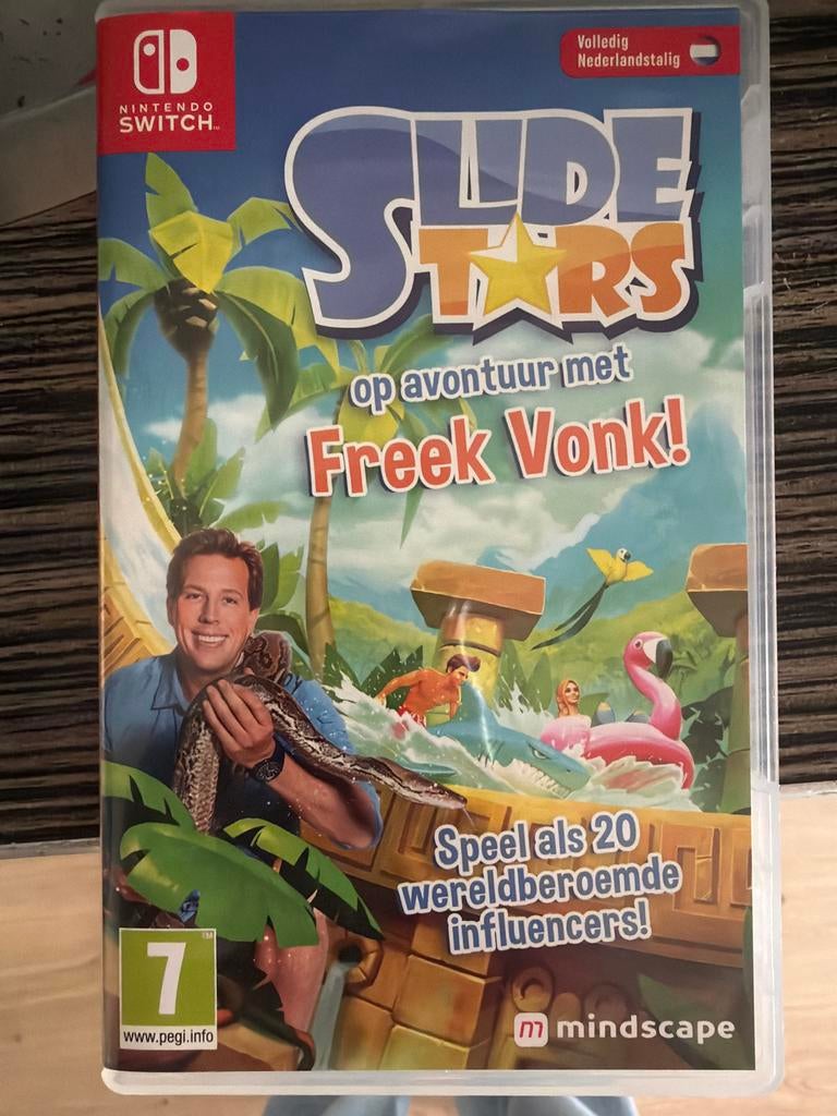Slide Stars Nintendo Switch - Avontuur met Freek Vonk!, Spelcomputers en Games, Games | Nintendo Switch, Avontuur en Actie, 1 speler