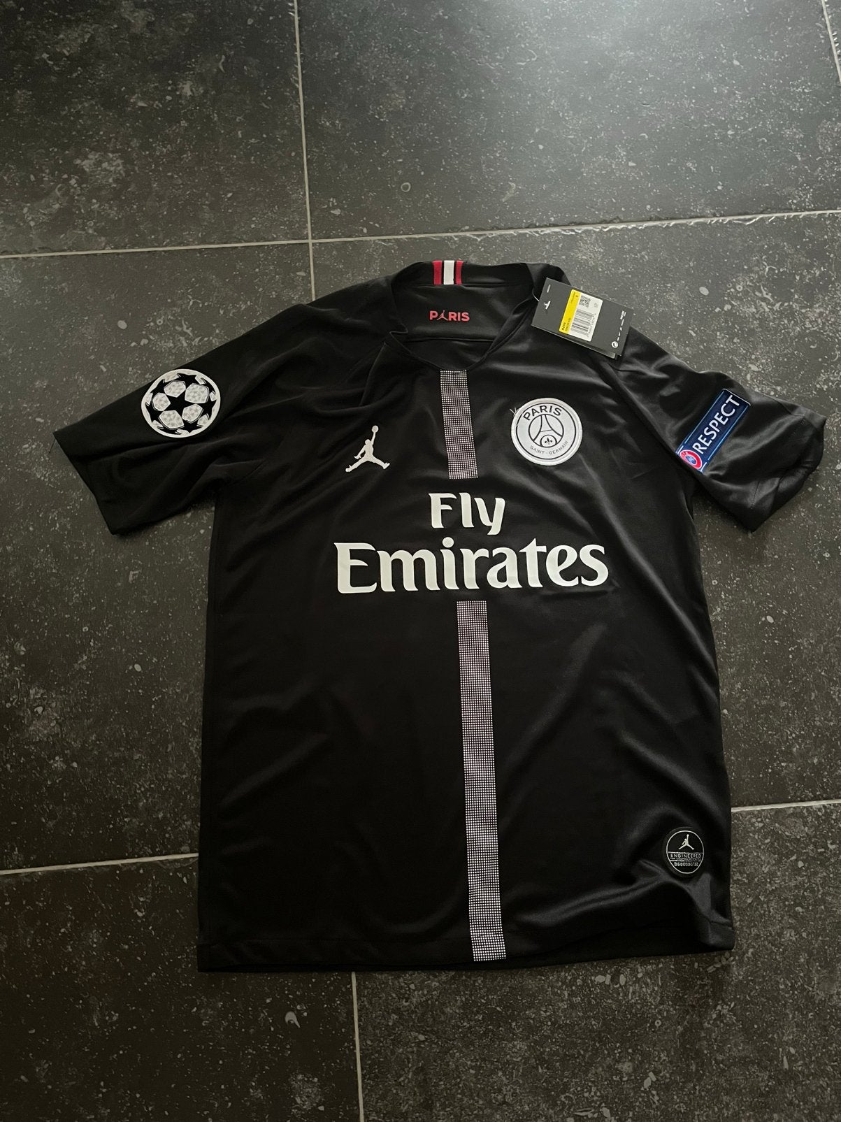 Psg 2018/19 derde shirt Neymar jr, Zwart, Nieuw, Ophalen of Verzenden, Voetbal