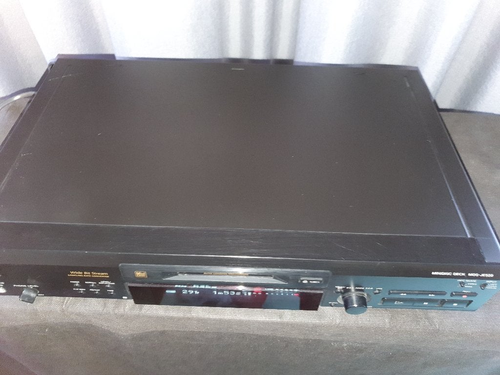 Sony Minidisc mds-je520 met afstandsbediening, Verzenden, Minidisc-speler