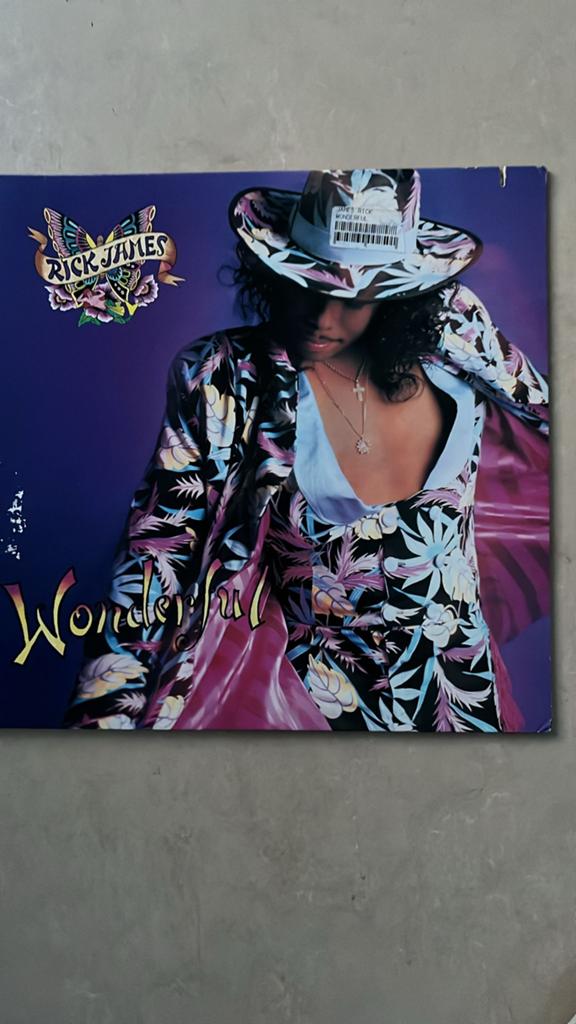 Lp rick james wonderful, Ophalen of Verzenden, Zo goed als nieuw