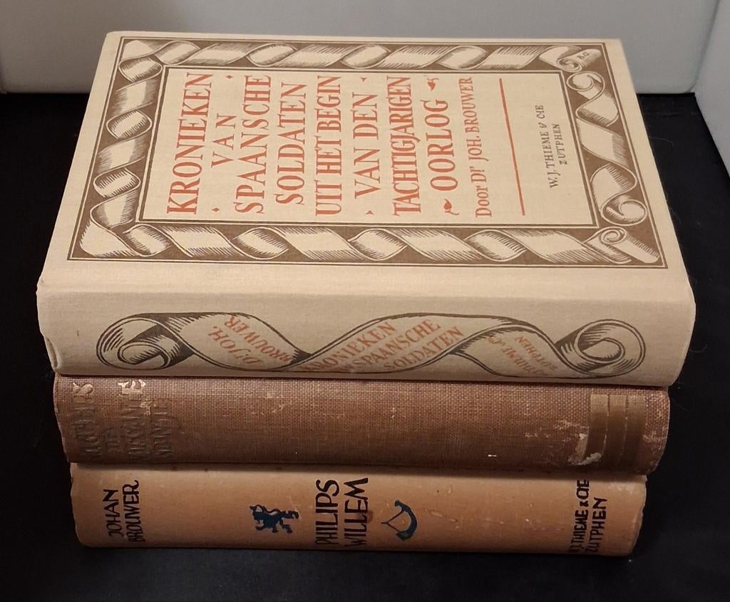 Johan Brouwer - 3 boeken, Boeken, Ophalen of Verzenden, Gelezen, Johan Brouwer