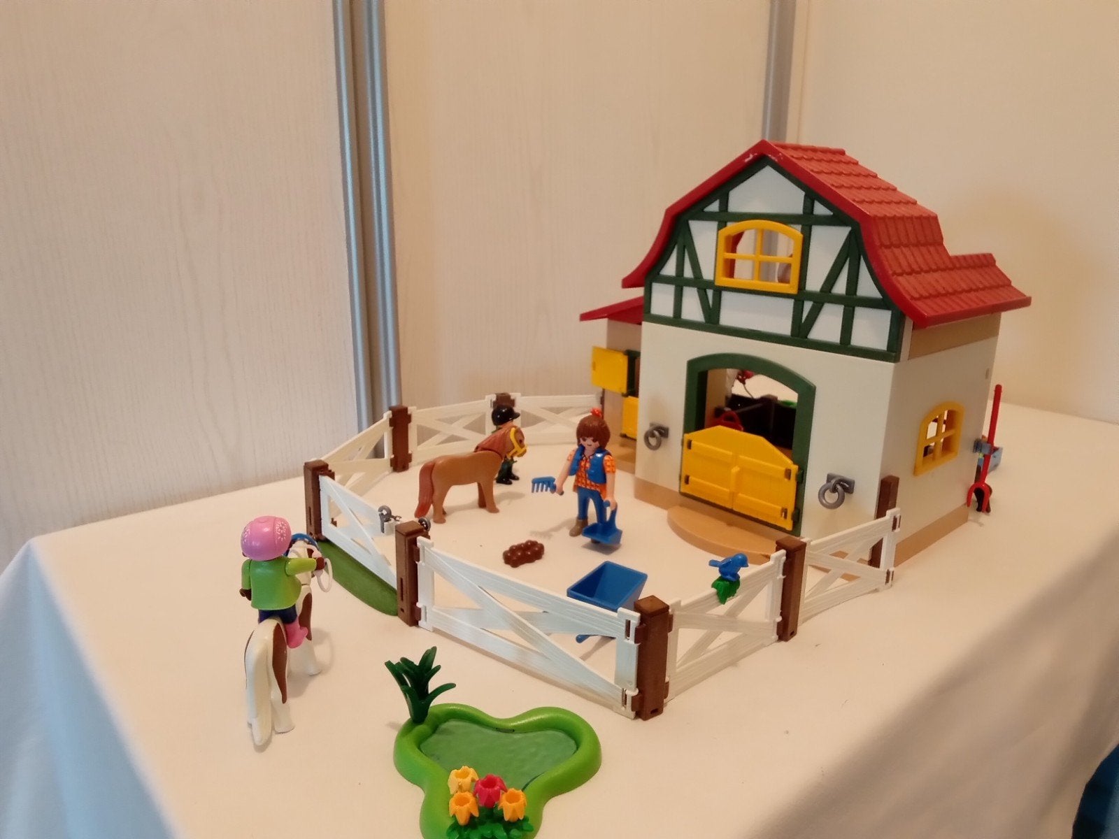 Playmobil Ponyranch, Gebruikt, Gebouw, Complete set, Ophalen of Verzenden