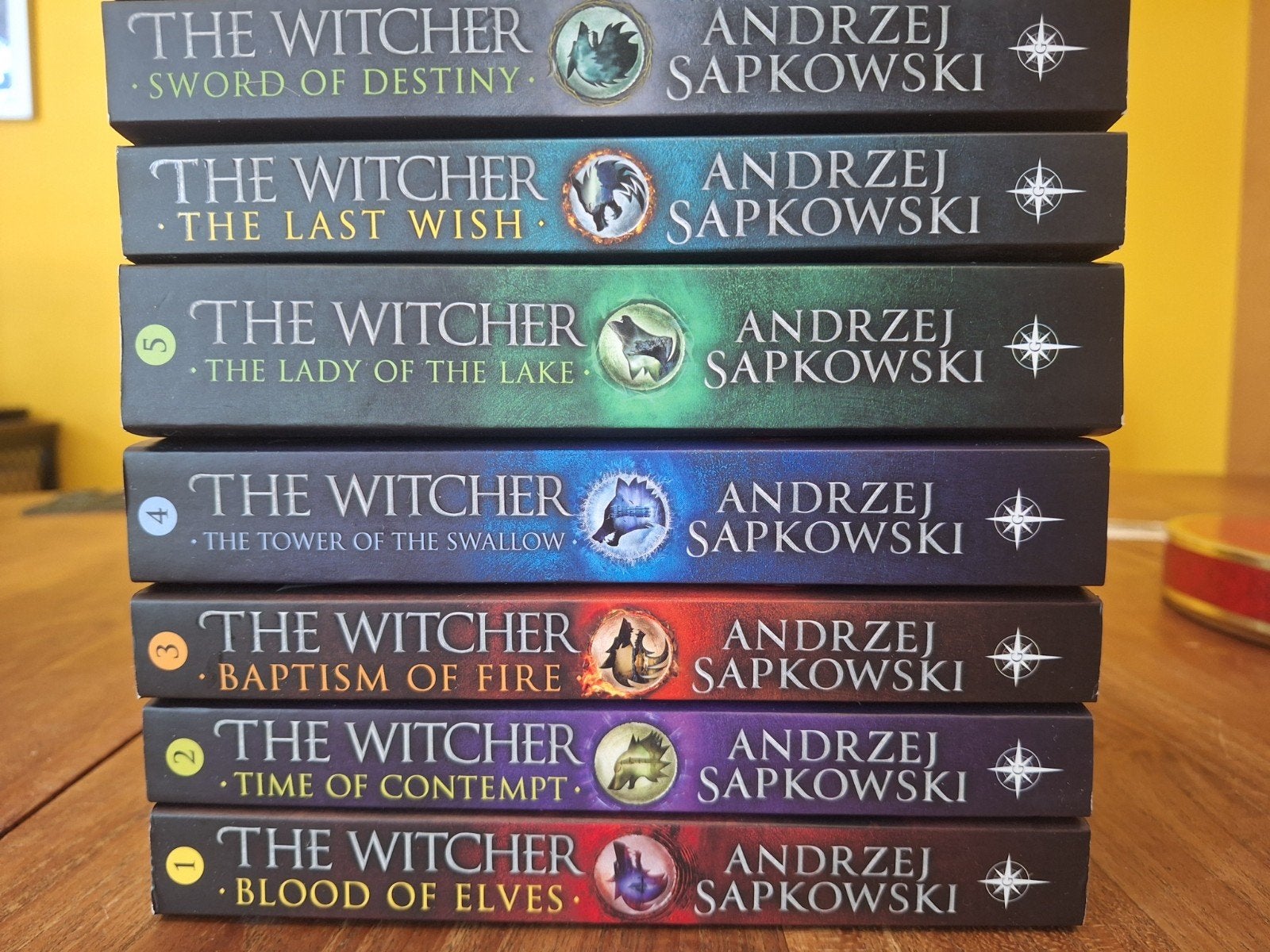 Complete witcher series, Ophalen of Verzenden, Zo goed als nieuw, Andrzej Sapkowski