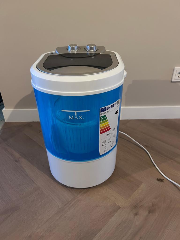 Mini camping wasmachine, Witgoed en Apparatuur, Wasmachines, Ophalen, Minder dan 1200 toeren, Minder dan 85 cm, Minder dan 4 kg
