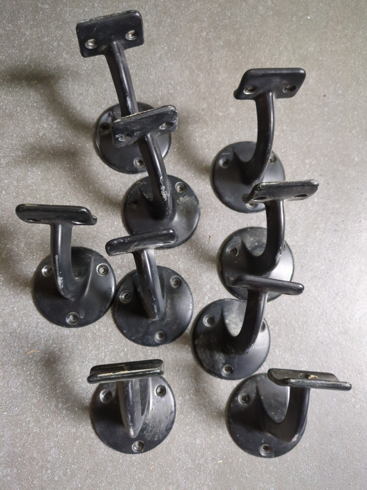 9 trapleuning houders, Ophalen of Verzenden, Gebruikt, Minder dan 50 mm