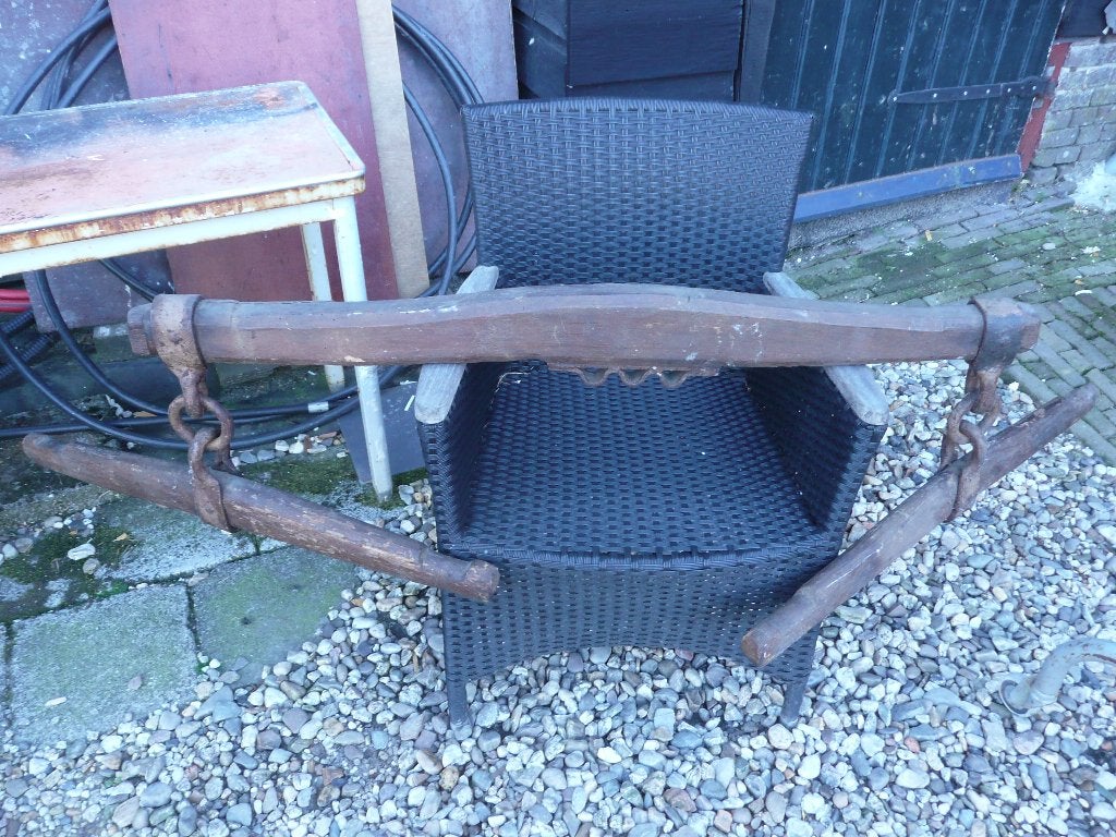 Antiek paardenspan, Ophalen