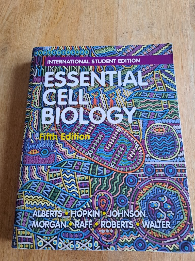 Essential cell biology fifth edition, Boeken, Diverse auteurs, Zo goed als nieuw, Beta, HBO