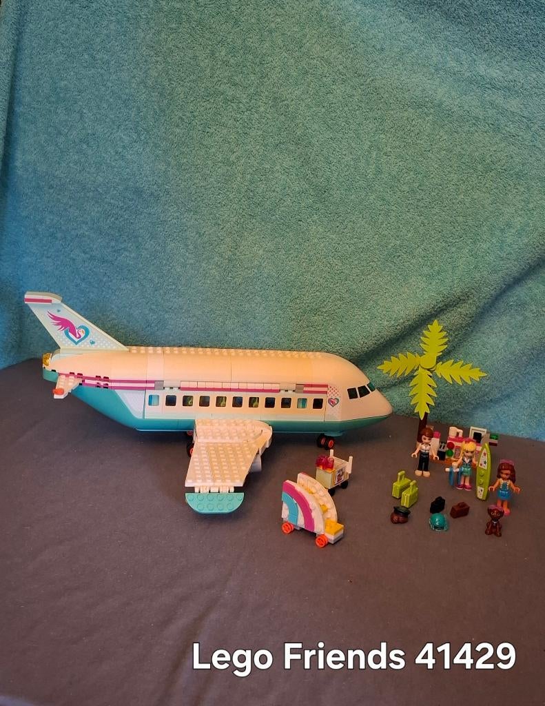 Lego Friends 41429 Ashley, Stephanie en Olivia’s Vliegtuig, Ophalen, Gebruikt, Lego, Friends