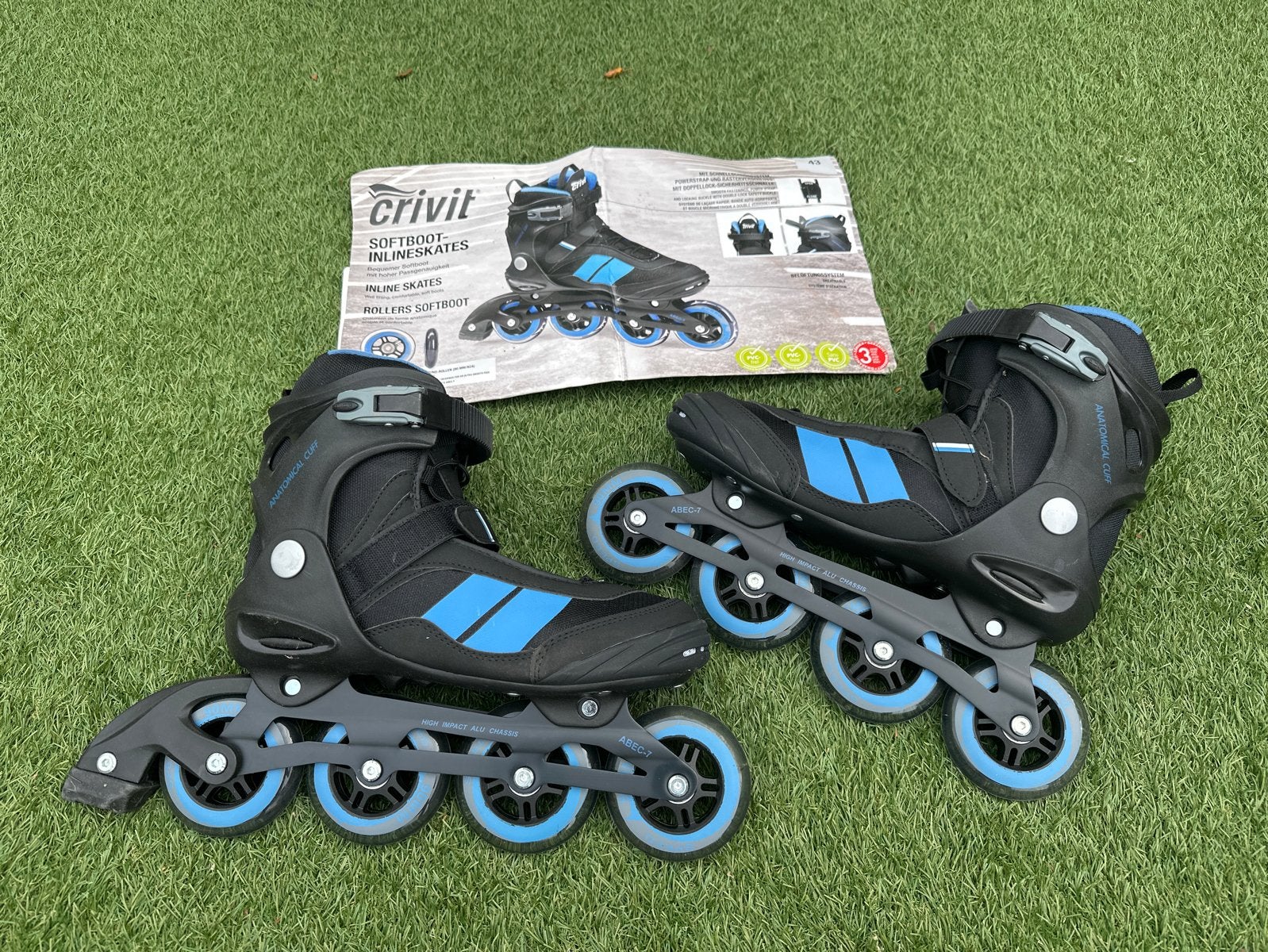 Crivit Softboot Inline Skates - Maat 43, Sport en Fitness, Schaatsen, Ophalen, Nieuw, Overige typen, Overige merken