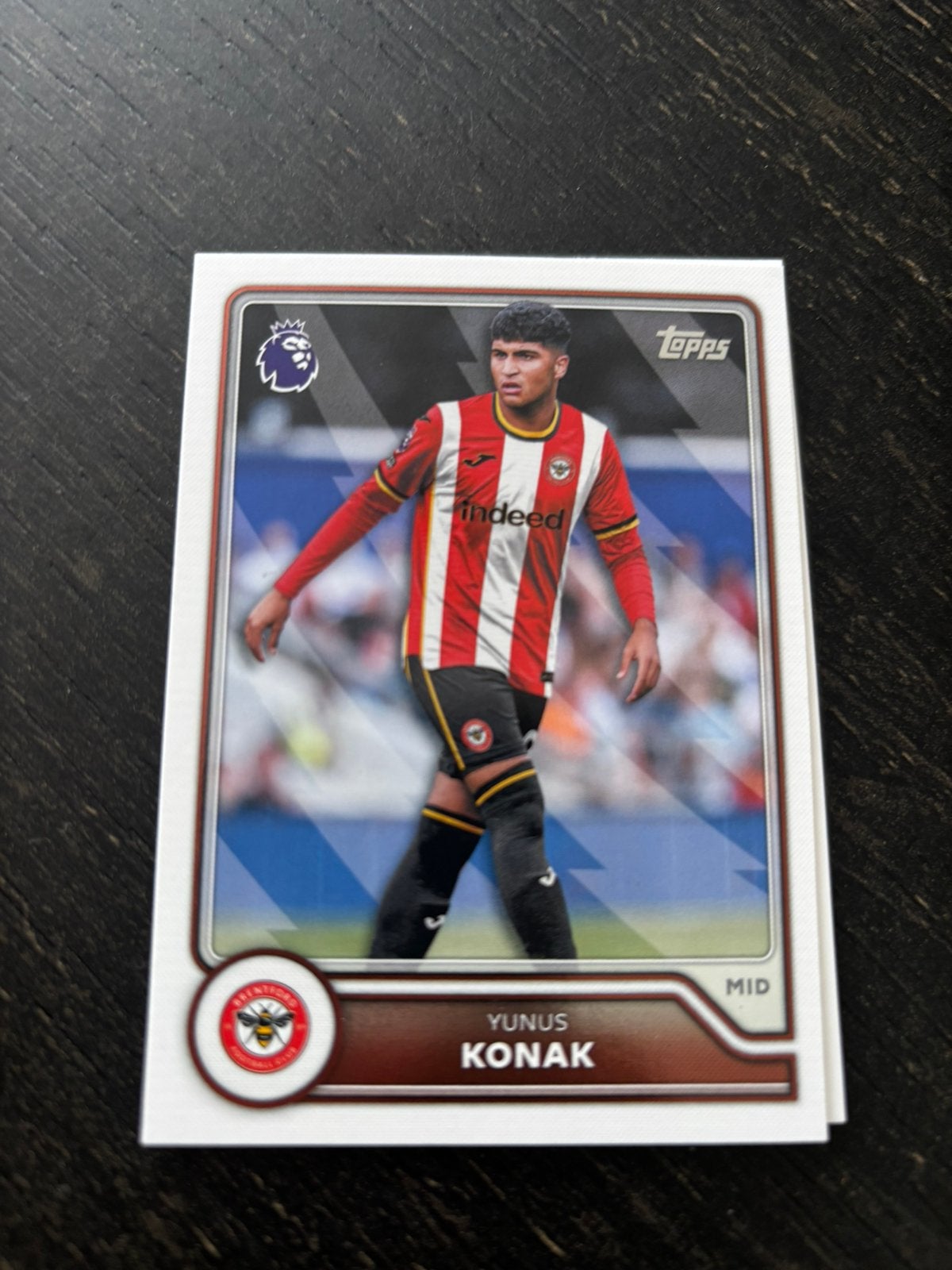 2026-27 Topps Premier League Yunus Konak #66 Brentford –Mint, Verzenden, Zo goed als nieuw, Plaatje