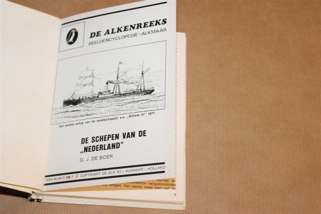 De Schepen van de \'Nederland\' — 100 Jaar Scheepvaart 1970, Ophalen of Verzenden, Gelezen