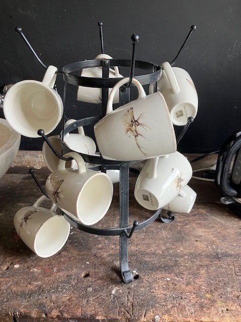Nature servies van Jet by ter Steege Hert-Gewei, Nieuw, Ophalen of Verzenden, Overige stijlen, Kop(pen) en/of Schotel(s)