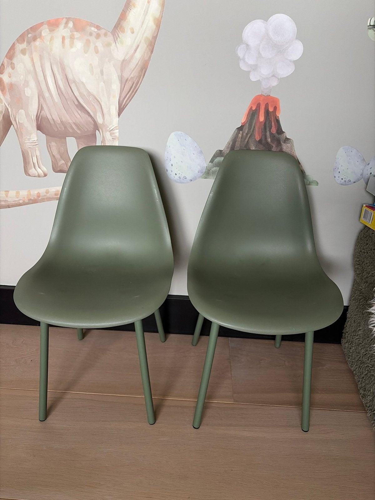 2 Groene Kinderstoeltjes, Kinderen en Baby's, Ophalen, Gebruikt, Overige typen