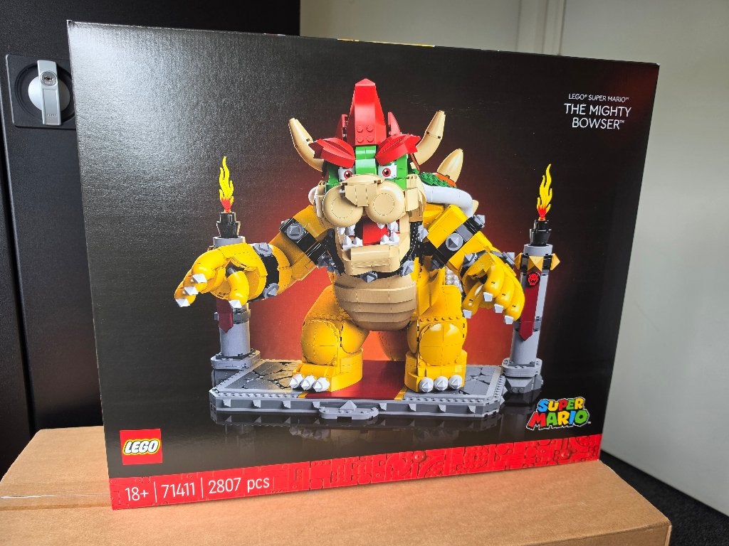 Lego 71411 The Mighty Bowser, Kinderen en Baby's, Speelgoed | Duplo en Lego, Nieuw, Lego, Complete set, Ongeopend/sealed, Overige thema's