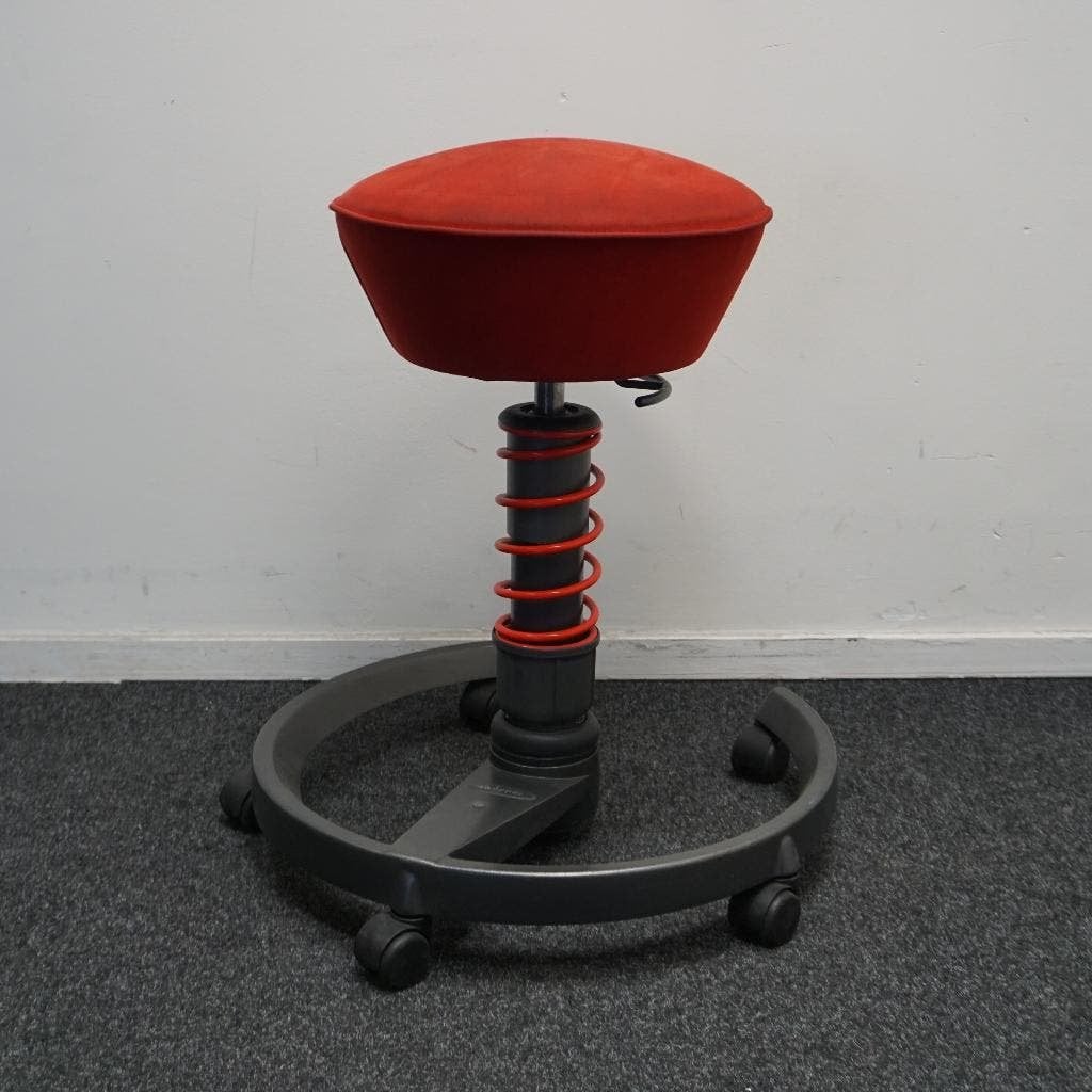 Aeris Swopper Classic Kruk Balans Kruk | Verrijdbaar | Rood
