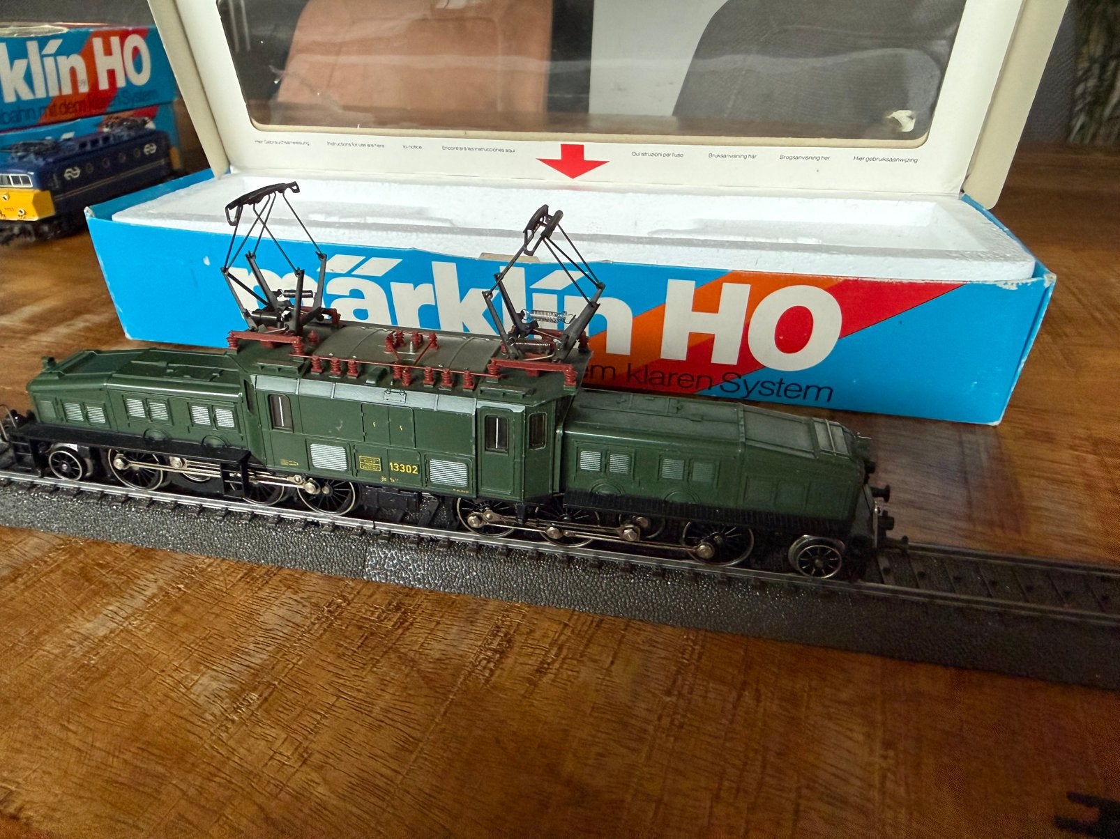 Marklin 3056 Krokodil in Ovp Nette staat HO spoor, Hobby en Vrije tijd, Modeltreinen | H0, Wisselstroom, Locomotief, Ophalen of Verzenden