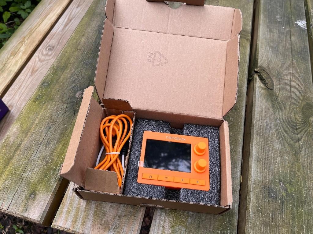 1010music nanobox tangerine sampler, Muziek en Instrumenten, Samplers, Zo goed als nieuw, Ophalen