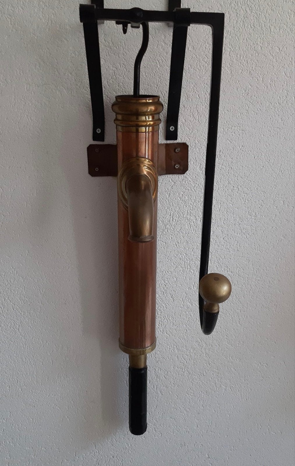 Antieke Koperen Waterpomp, Antiek en Kunst, Ophalen, Koper