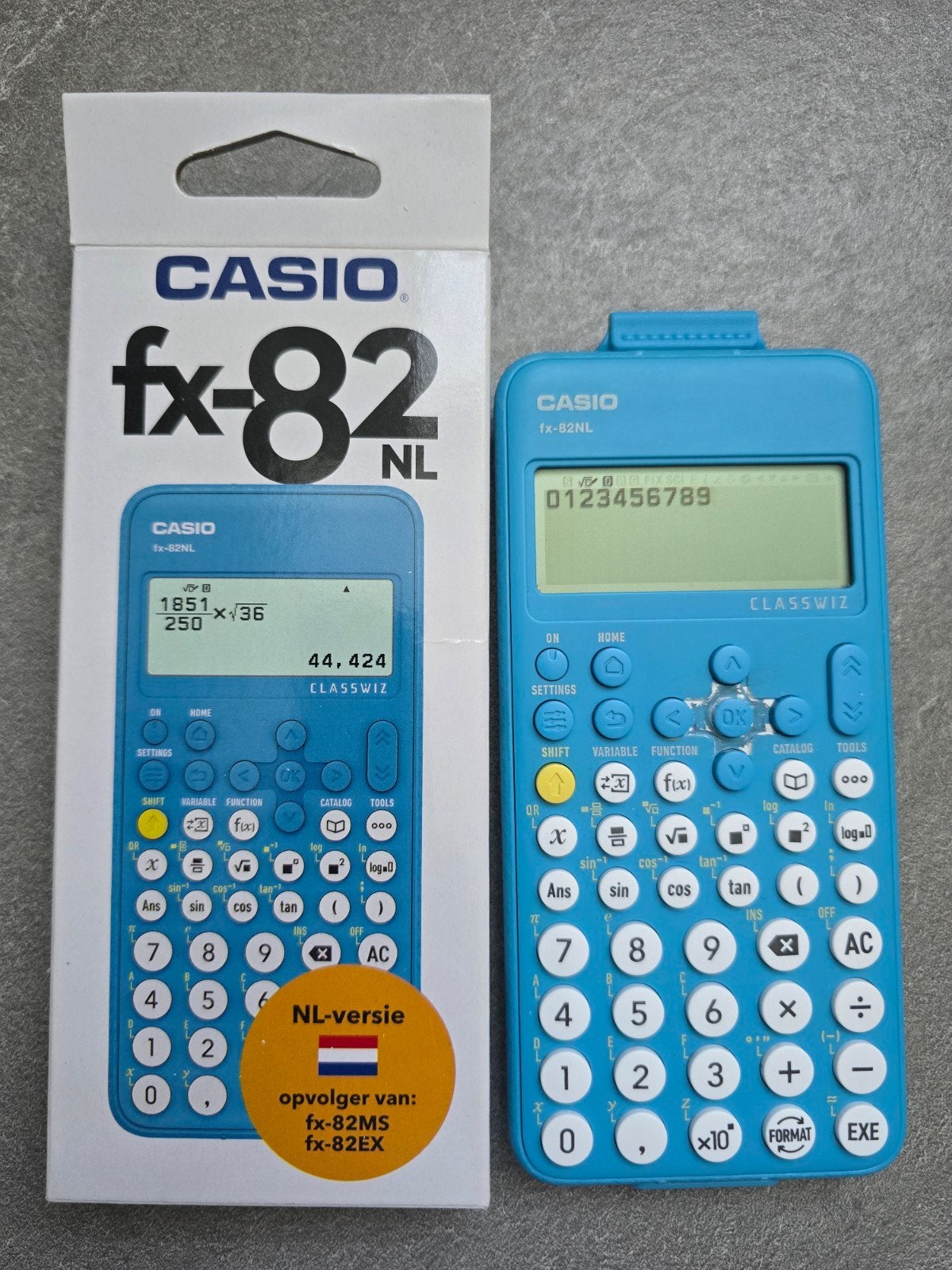 HEMA Casio rekenmachine fx-82nl, Ophalen