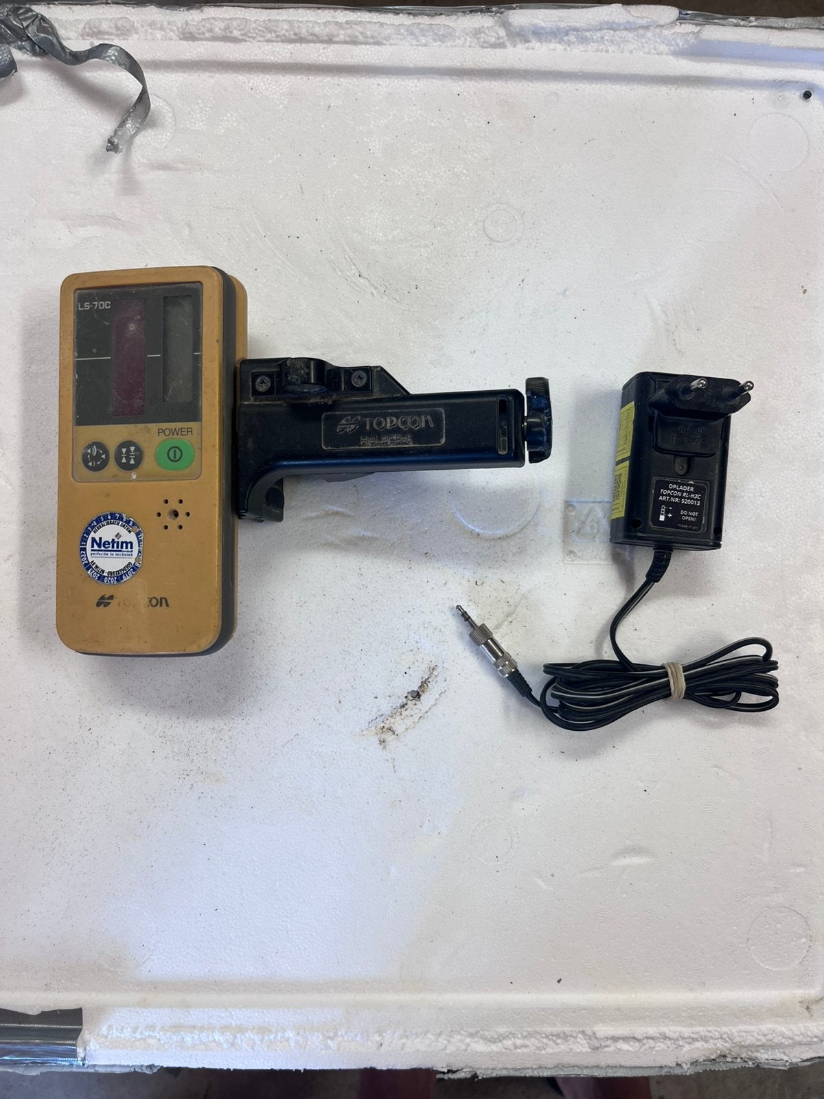 Topcon ontvanger LS-70C, Verzenden, Gebruikt, Afstand