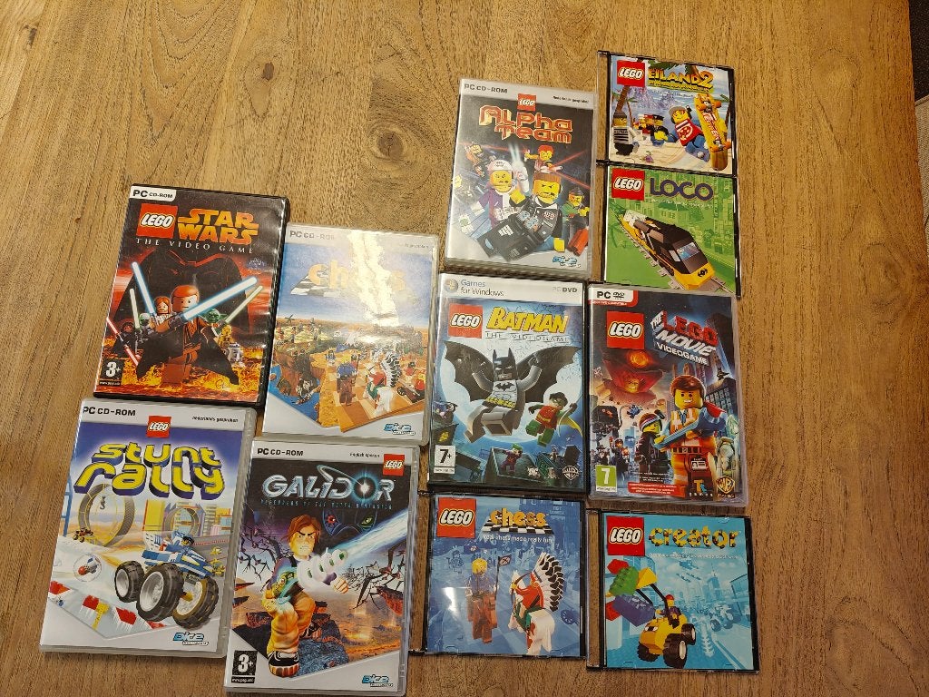 11 Lego videogames voor PC, Avontuur en Actie, 1 speler, Eén computer, Ophalen of Verzenden