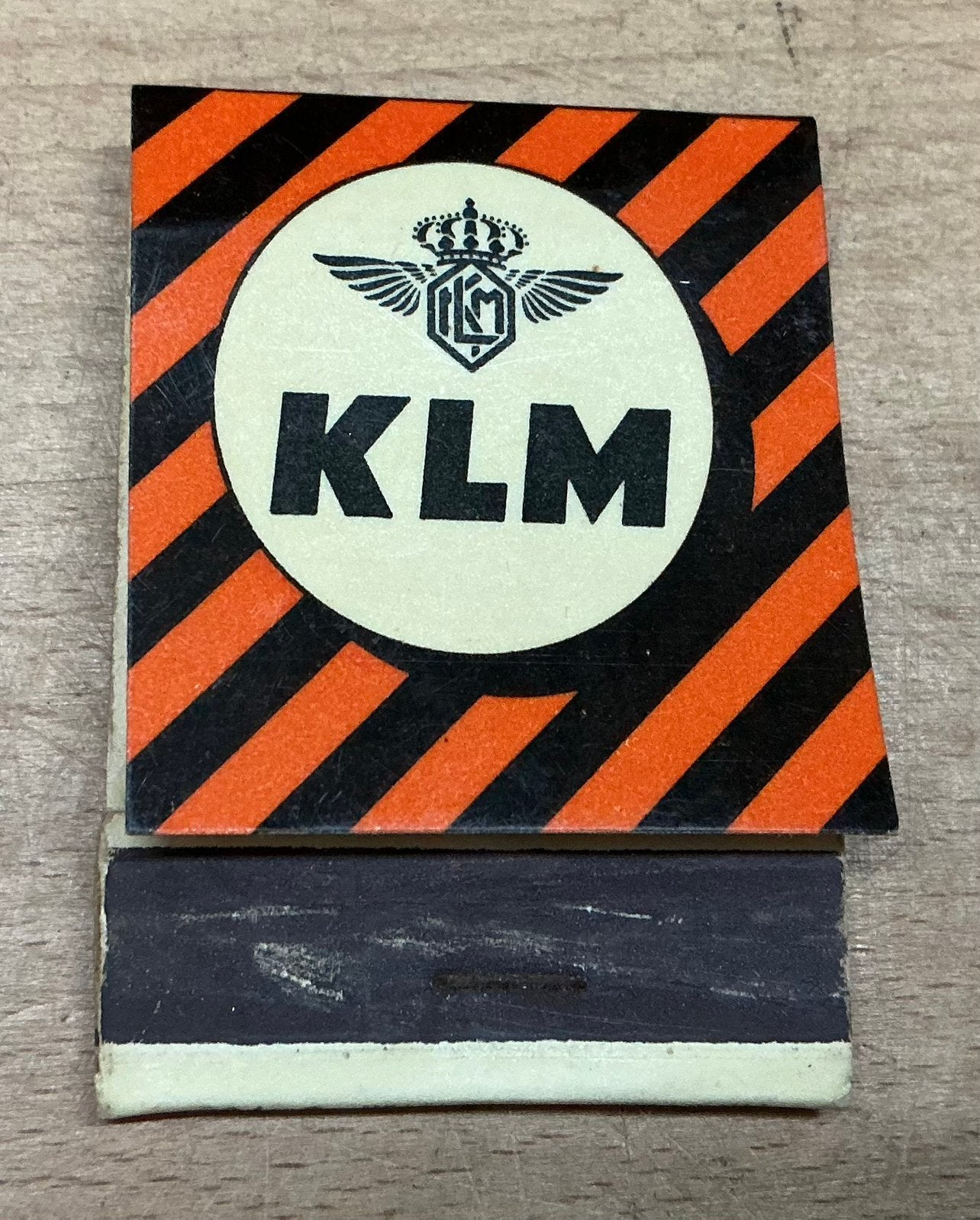Oud lucifermapje KLM, Ophalen of Verzenden, 1 t/m 20