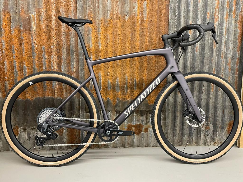 Specialized Diverge 4 Expert SRAM Rival 61 cm frame 28 inch, 28 inch, Carbon, 10 tot 15 versnellingen, Heren
