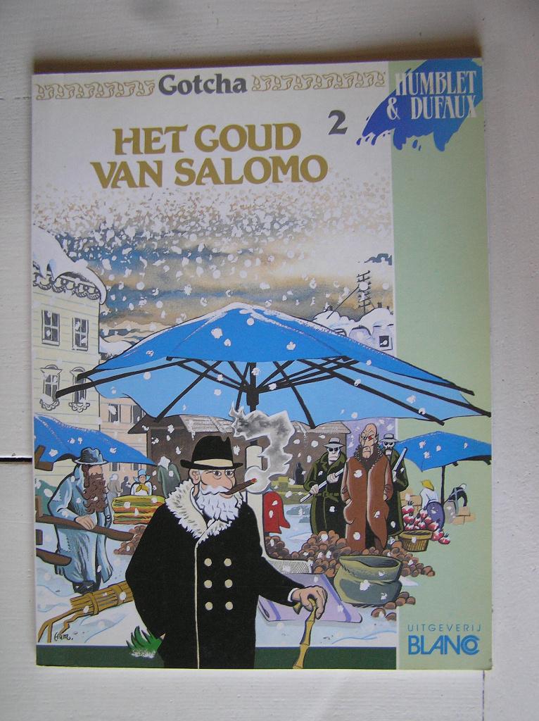 Gotcha. 2. Het goud van Salomo, Eén stripboek, Ophalen of Verzenden, Zo goed als nieuw