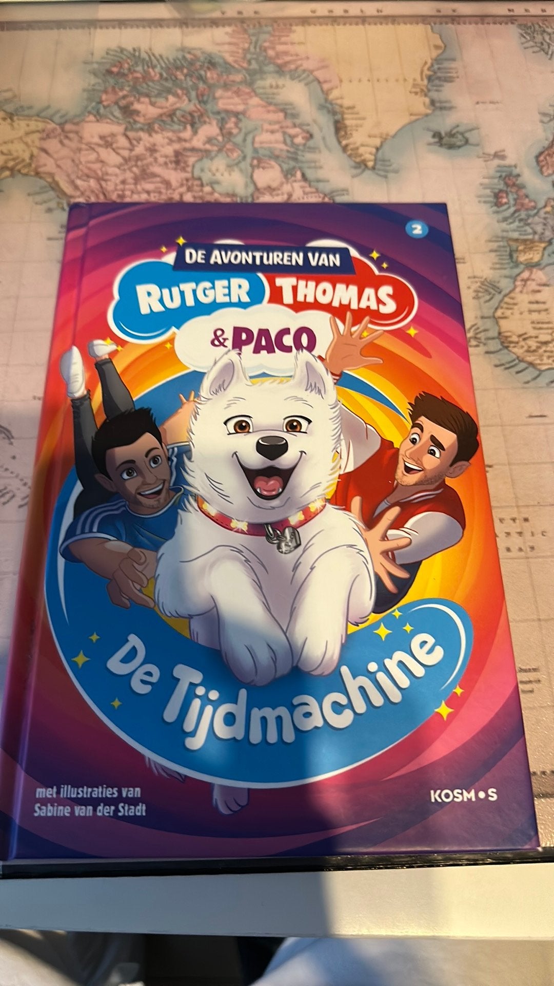 Rutger Thomas en paco de tijdmachine boek perfecte staat, Ophalen of Verzenden, Zo goed als nieuw