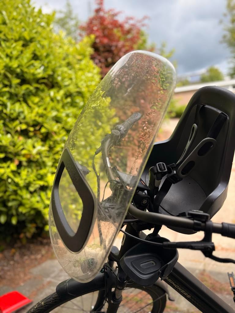 Bobike Mini Fietszitje met Windscherm, Fietsen en Brommers, Fietsaccessoires | Fietsstoeltjes, Ophalen, 0 t/m 18 kg, Voorzitje