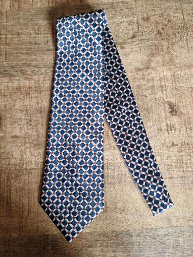 Stropdas Koninklijke Niestern Sander Delfzijl, Blauw, Ophalen of Verzenden, Met patroon, Niestern Sander