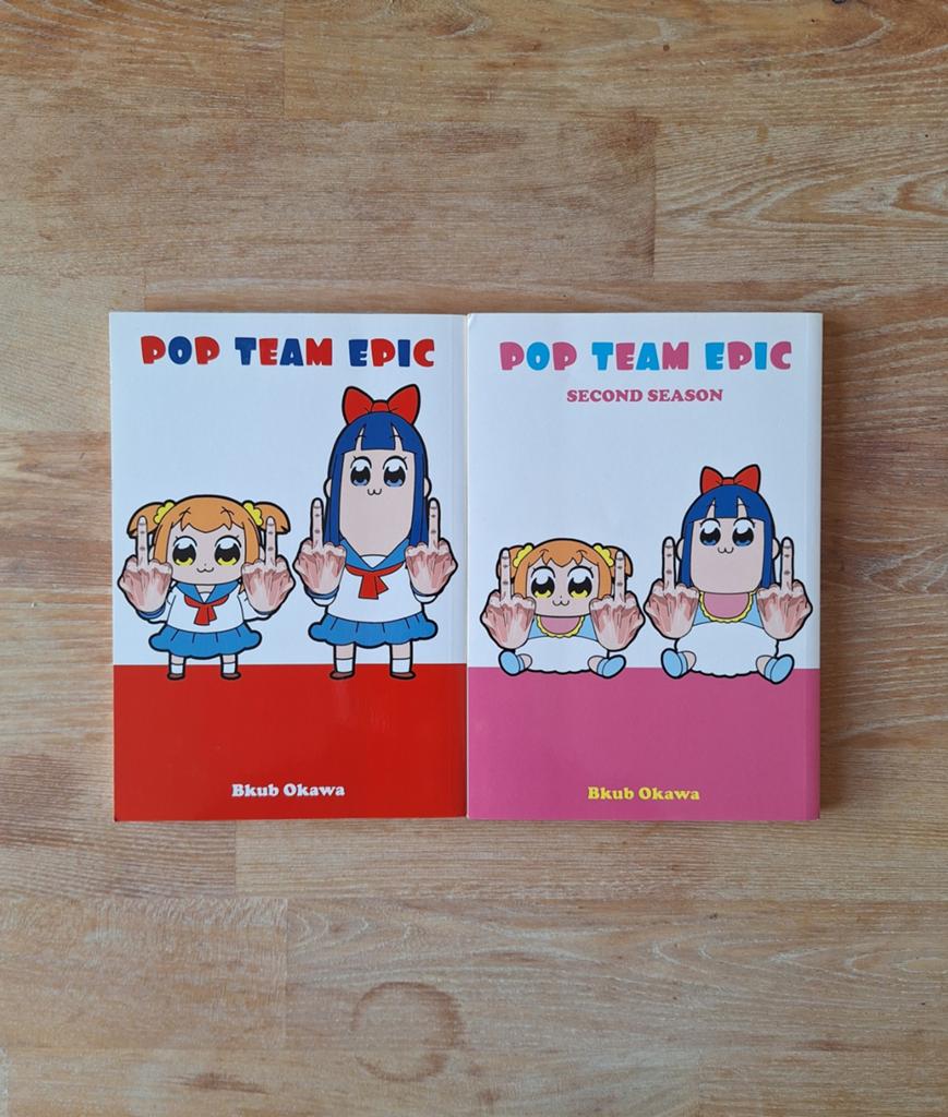 Pop Team Epic vol. 1-2 Engels manga, Eén comic, Ophalen of Verzenden, Nieuw, Japan (Manga)
