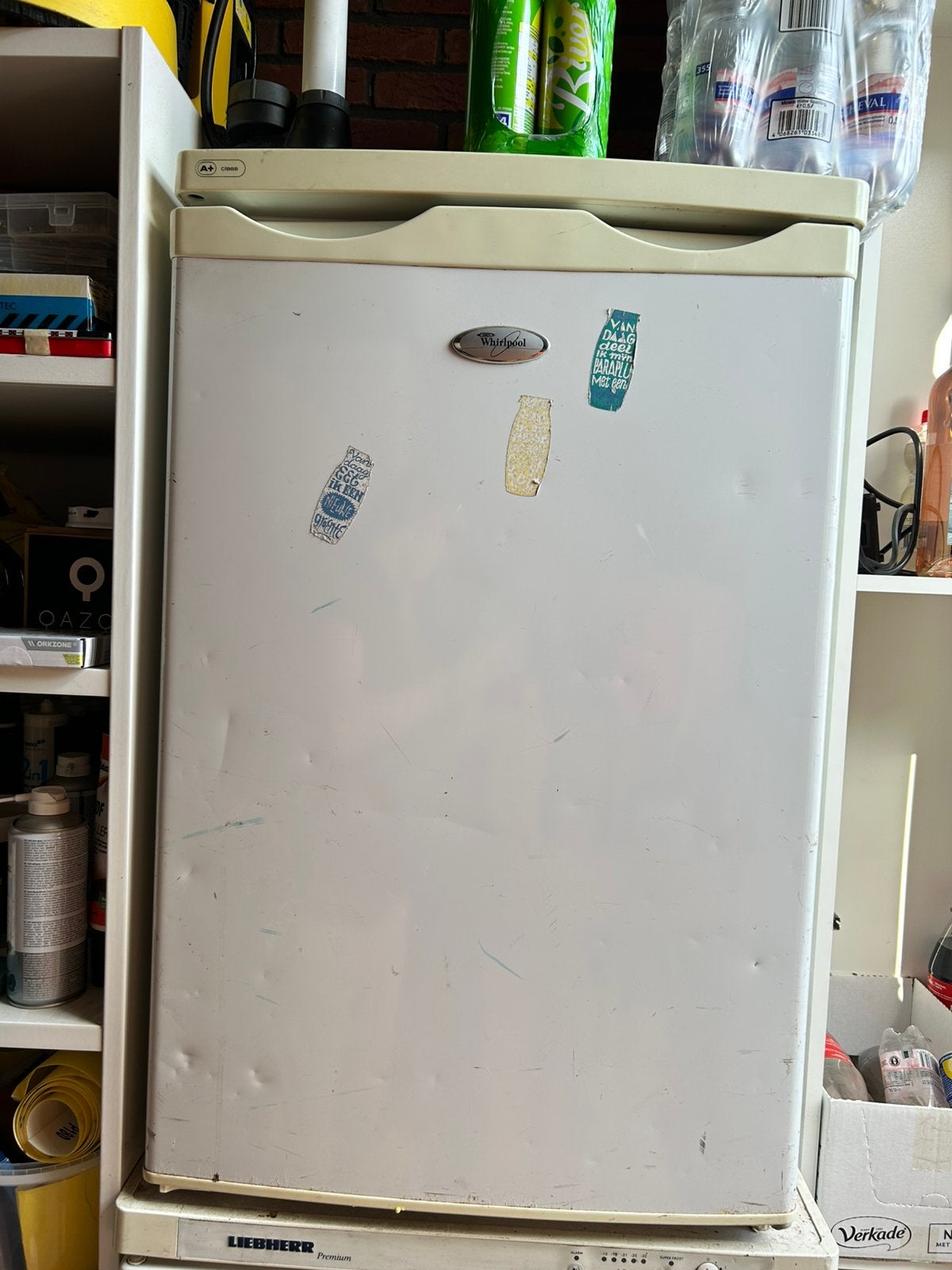 Whirlpool koelkast tafelmodel, Ophalen, Gebruikt