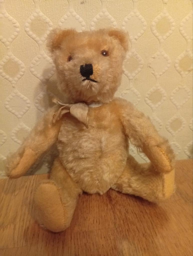 Vintage Teddybeer - Klassiek en Charmant, Ophalen of Verzenden, Zo goed als nieuw, Stoffen beer, Overige merken