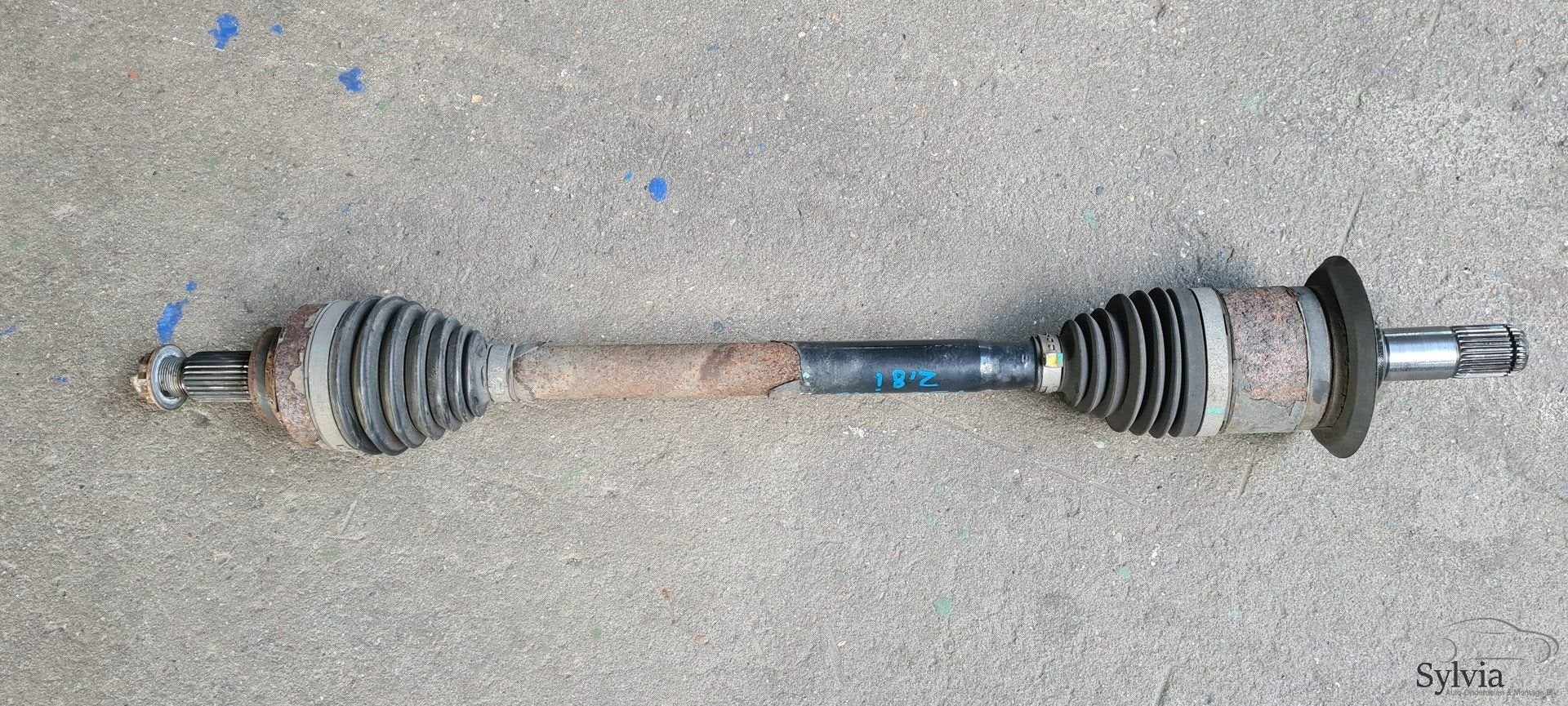 Aandrijfas links BMW 3 / 4 serie F30 F31 F34 F32 F33 F36 763, Gebruikt, -, -, Ophalen of Verzenden