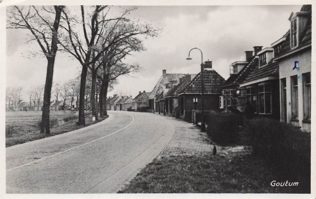 702-385-029 Goutum Breedijk, Verzamelen, Ansichtkaarten | Nederland, Friesland, Voor 1920, Verzenden