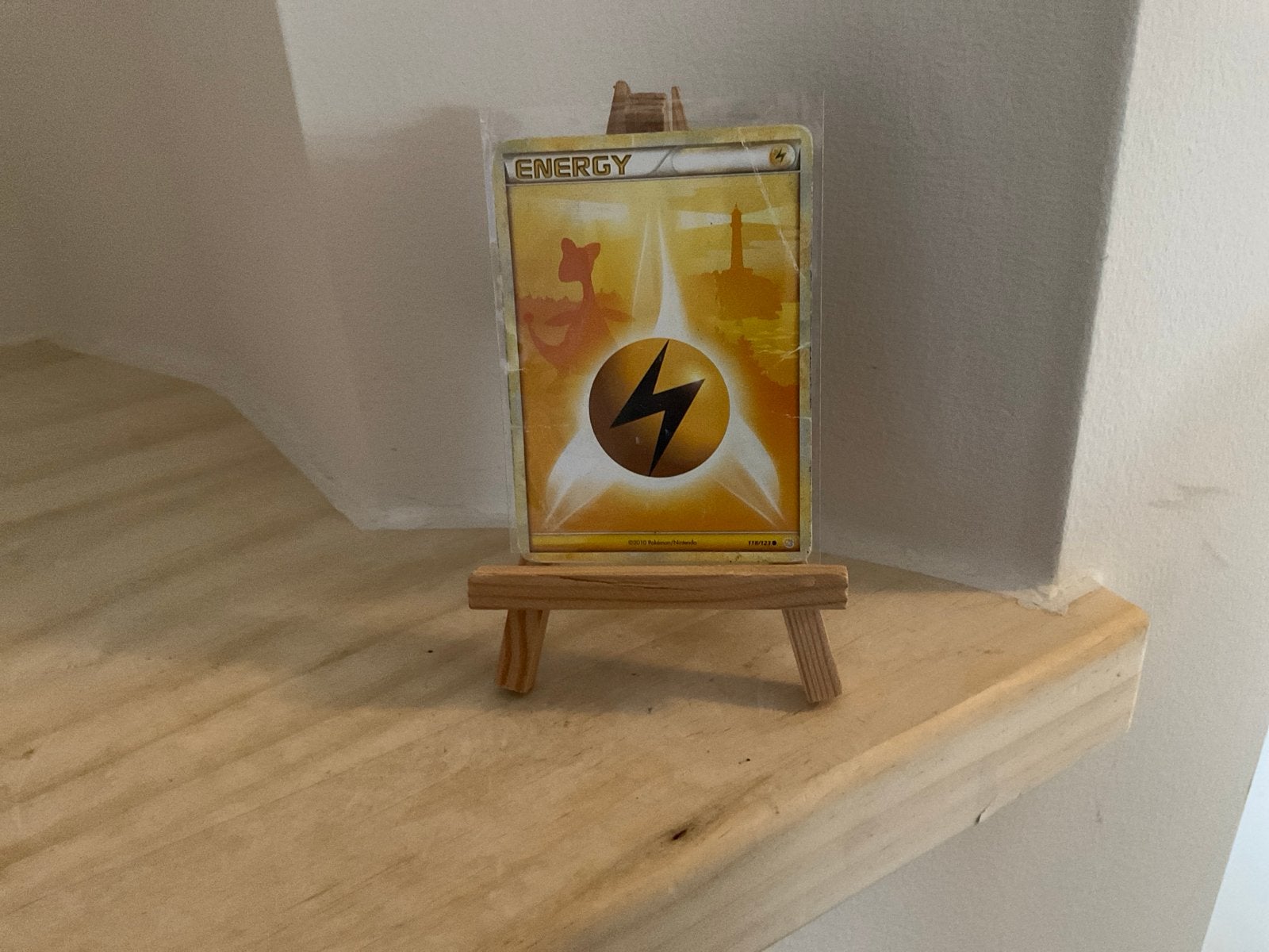 Full Art Electric Energy (HeartGold & SoulSilver), Ophalen of Verzenden, Gebruikt, Losse kaart