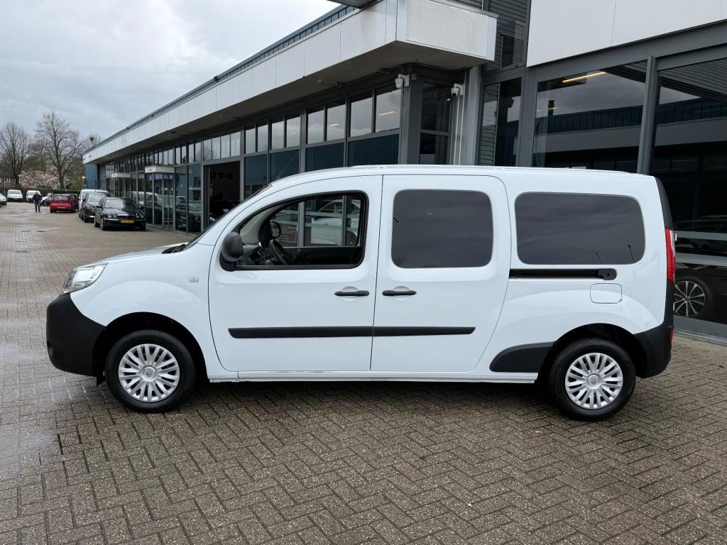 Renault KANGOO 1.5 DCI KANGOO MAXI EXPRESS 95PK PDC L+R SCHU, Renault, Wit, Bedrijf, 2 stoelen