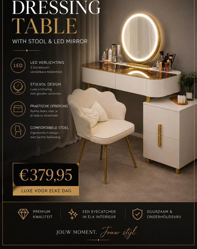Makeup set! €379,95, Ophalen, Nieuw