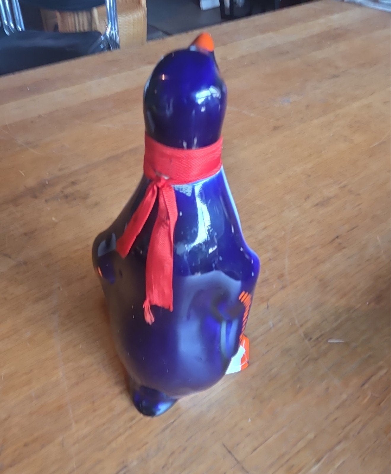 Lomonosov porseleinen pinguïn fles, Antiek en Kunst, Antiek | Porselein, Ophalen of Verzenden