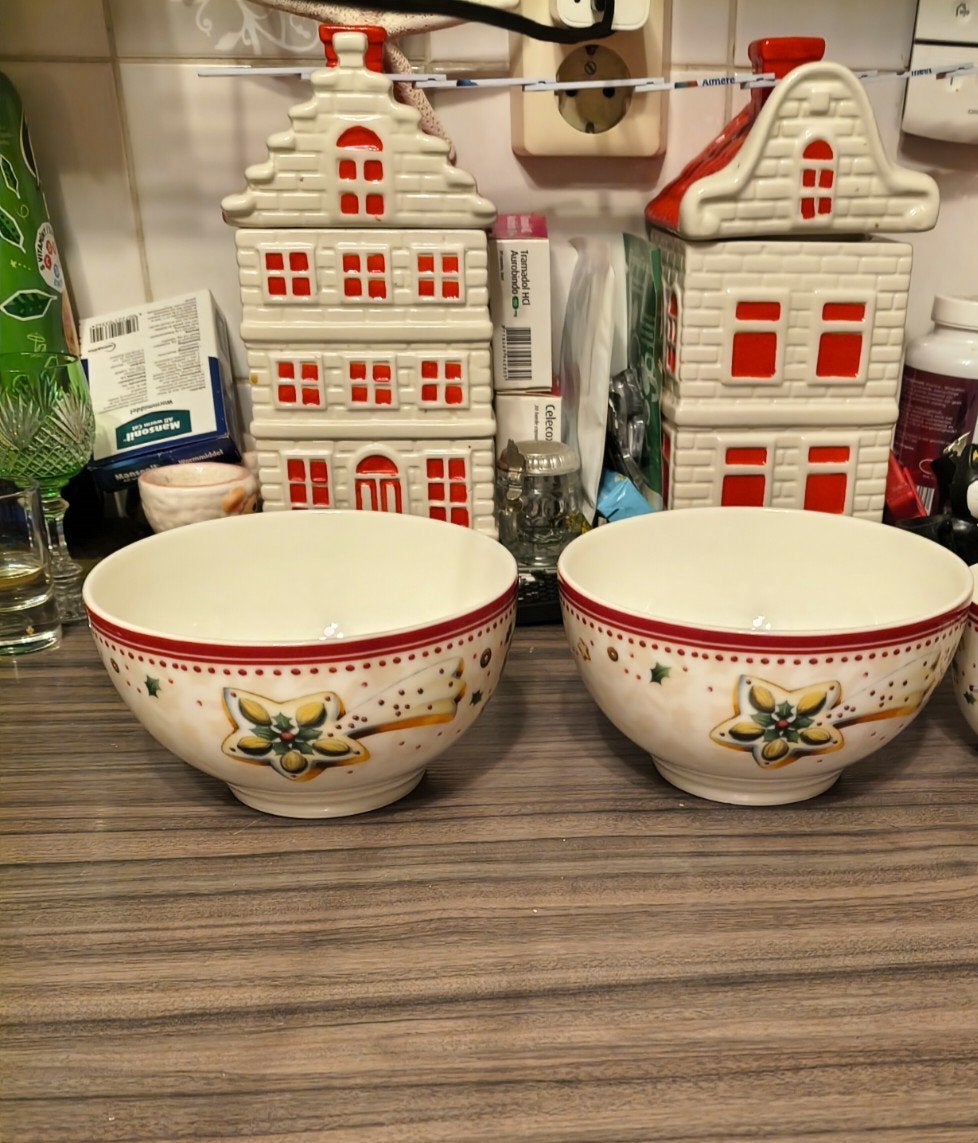 Villeroy a Boch Winter Bakery Delight, Huis en Inrichting, Ophalen of Verzenden, Zo goed als nieuw, Villeroy & Boch, Kom(men)