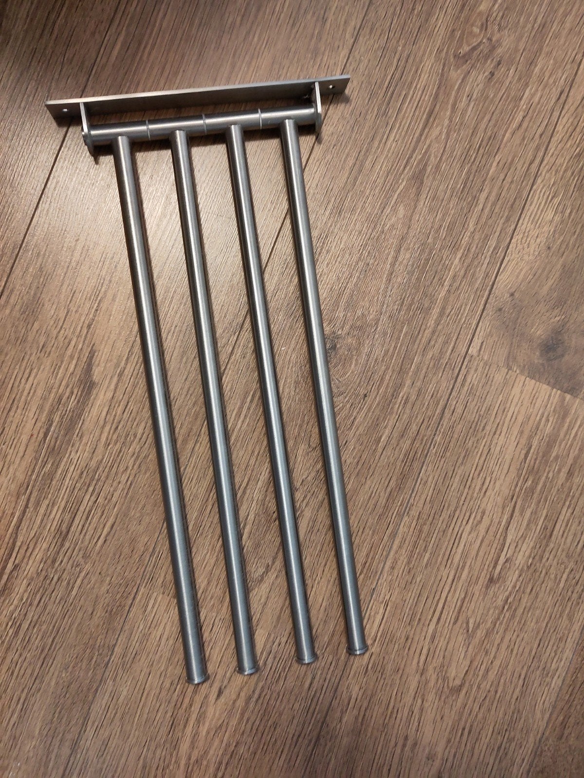 Handdoekenrek, vierarmig, roestvrijstaal IKEA, Huis en Inrichting, Badkamer | Badtextiel en Accessoires, Ophalen of Verzenden