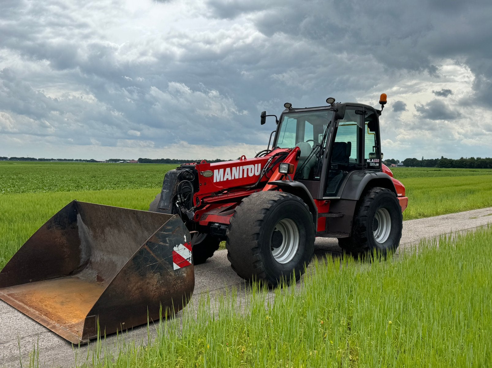 Manitou MLA 628-120 LSU Turbo shovel verreiker kniklader NL, Ophalen, Verreiker