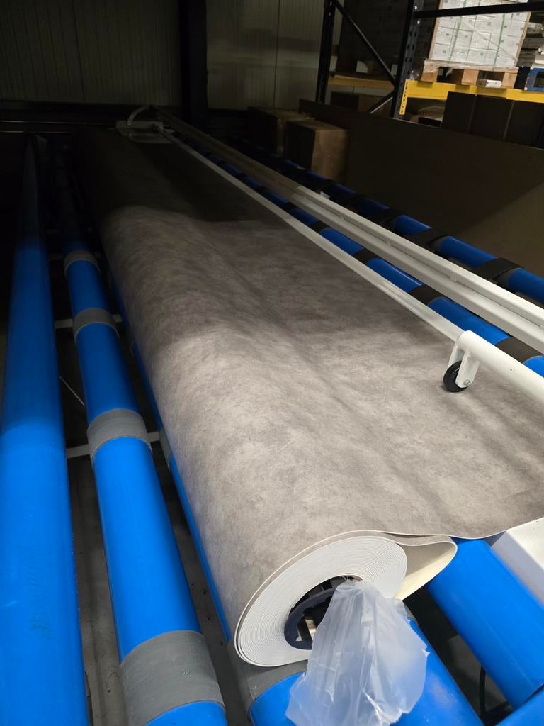Vinyl vloerbedekking op maat - alle kleuren, scherpe prijzen, Huis en Inrichting, Crème, 75 m² of meer, Nieuw, Ophalen of Verzenden
