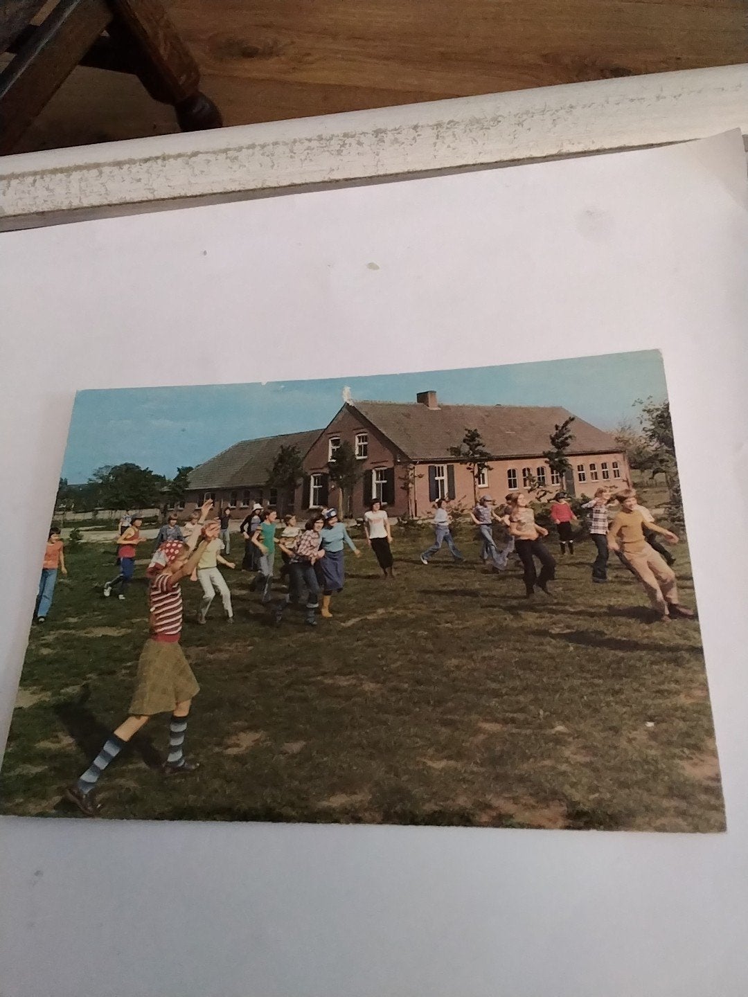 Oude ansichtkaart Landgoed Ten Vorsel Bladel 1985, Ophalen of Verzenden