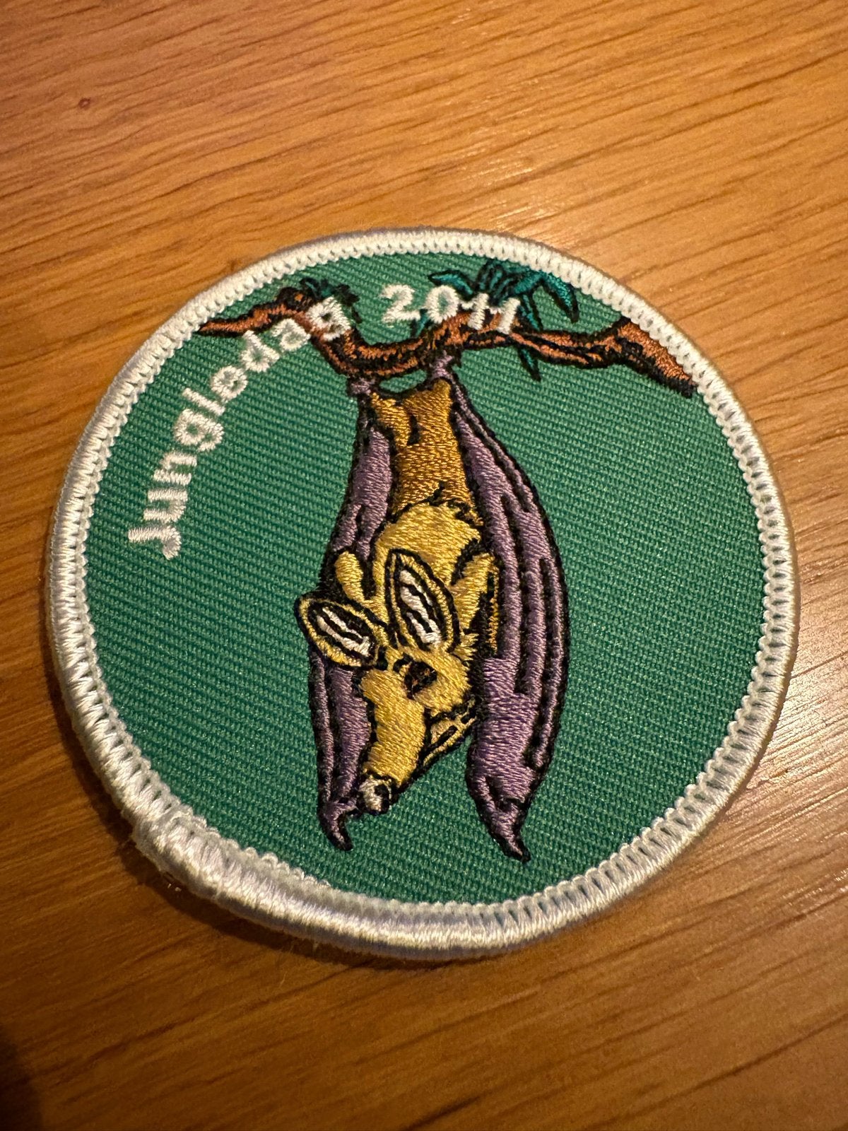 Jungledag 2011 Vleermuis Patch - Nieuw, Ophalen of Verzenden, Nieuw, Overige typen
