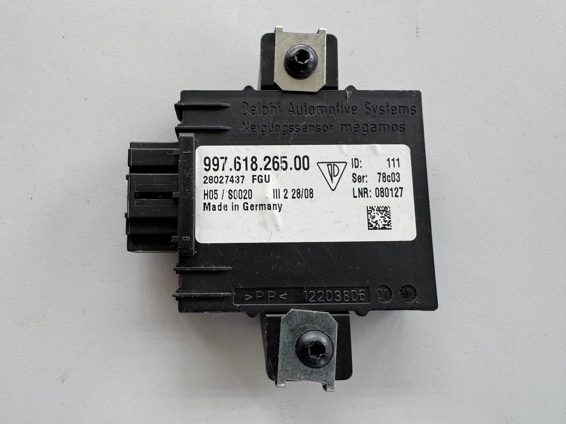 Porsche 997.618.265.00 sensor interieur, Gebruikt, -, -, Ophalen of Verzenden