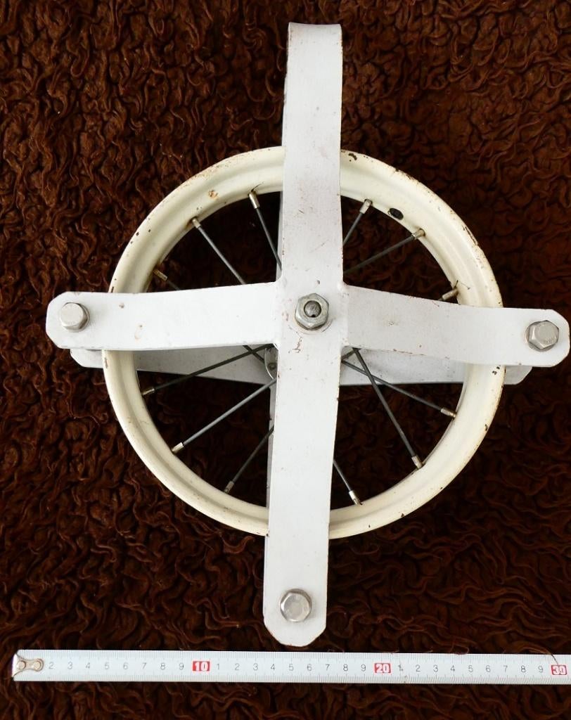 Hijswiel, Doe-het-zelf en Verbouw, Lieren en Takels, Ophalen of Verzenden, Gebruikt, Handmatig