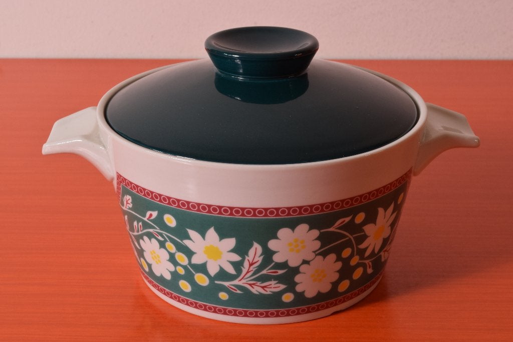 Retro vintage Royal Sphinx Ovenware ovenschaal met deksel, Huis en Inrichting, Keuken | Servies, Gebruikt, Overige merken, Keramiek